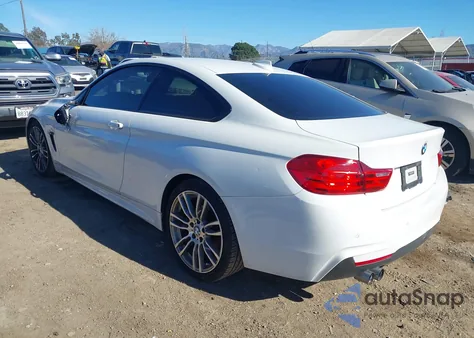 2015 BMW 428I из США, поврежденный, VIN WBA3N7C58FK224495